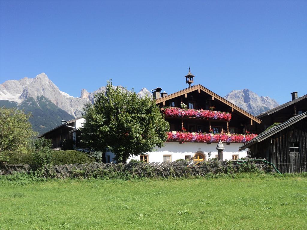 Apartament Unterlettlhof Saalfelden Zewnętrze zdjęcie